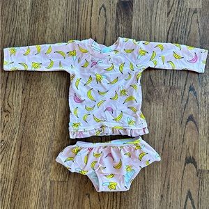 Hannah Andersson Bananas! Two Piece Swimsuit 18-24M / 80cm